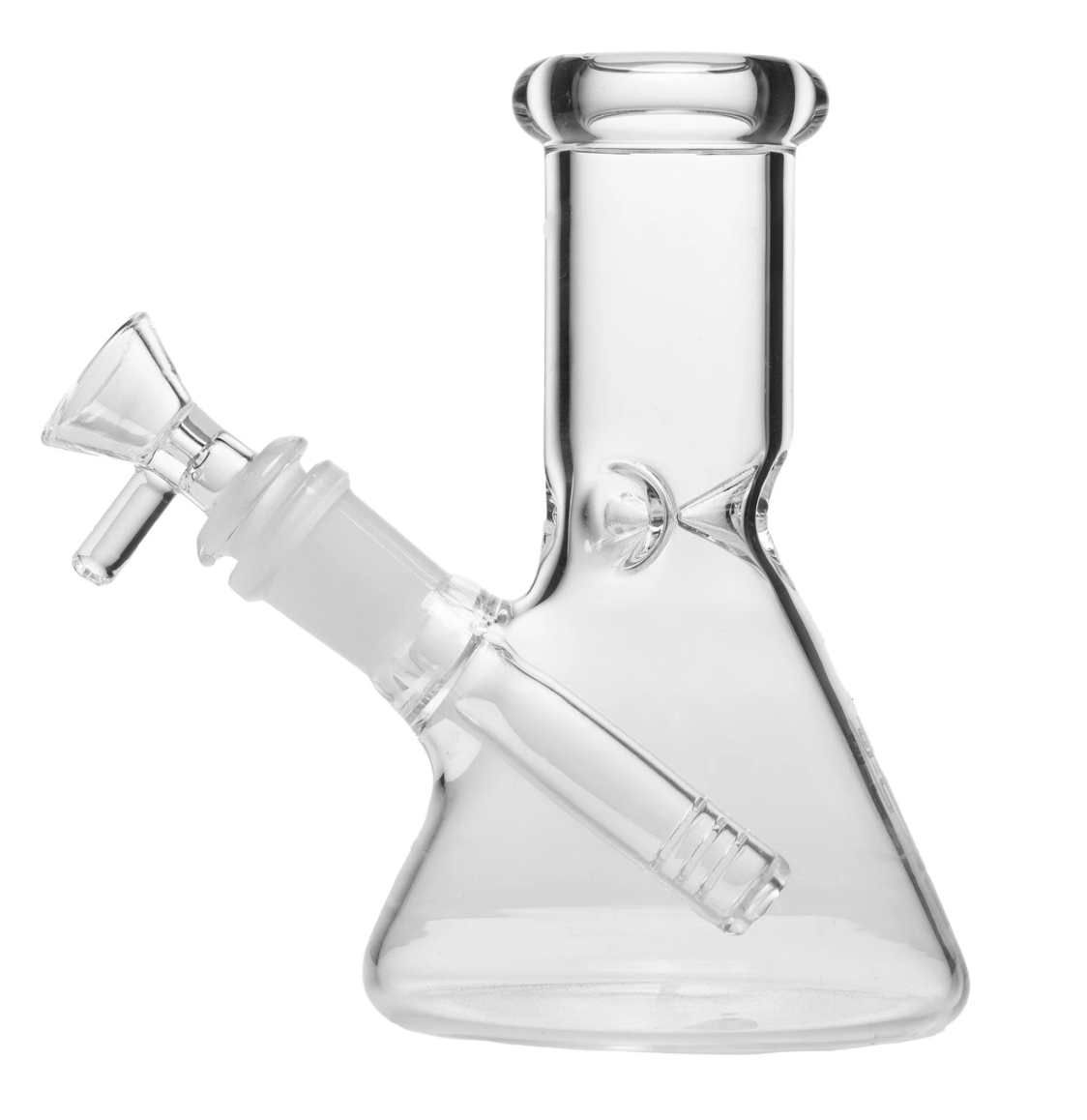 Mini beaker bong glass