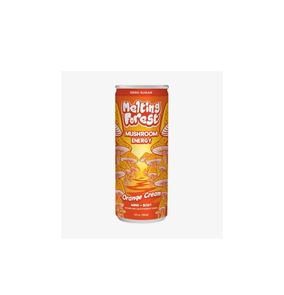 Melted Forrest mushroom energy drink