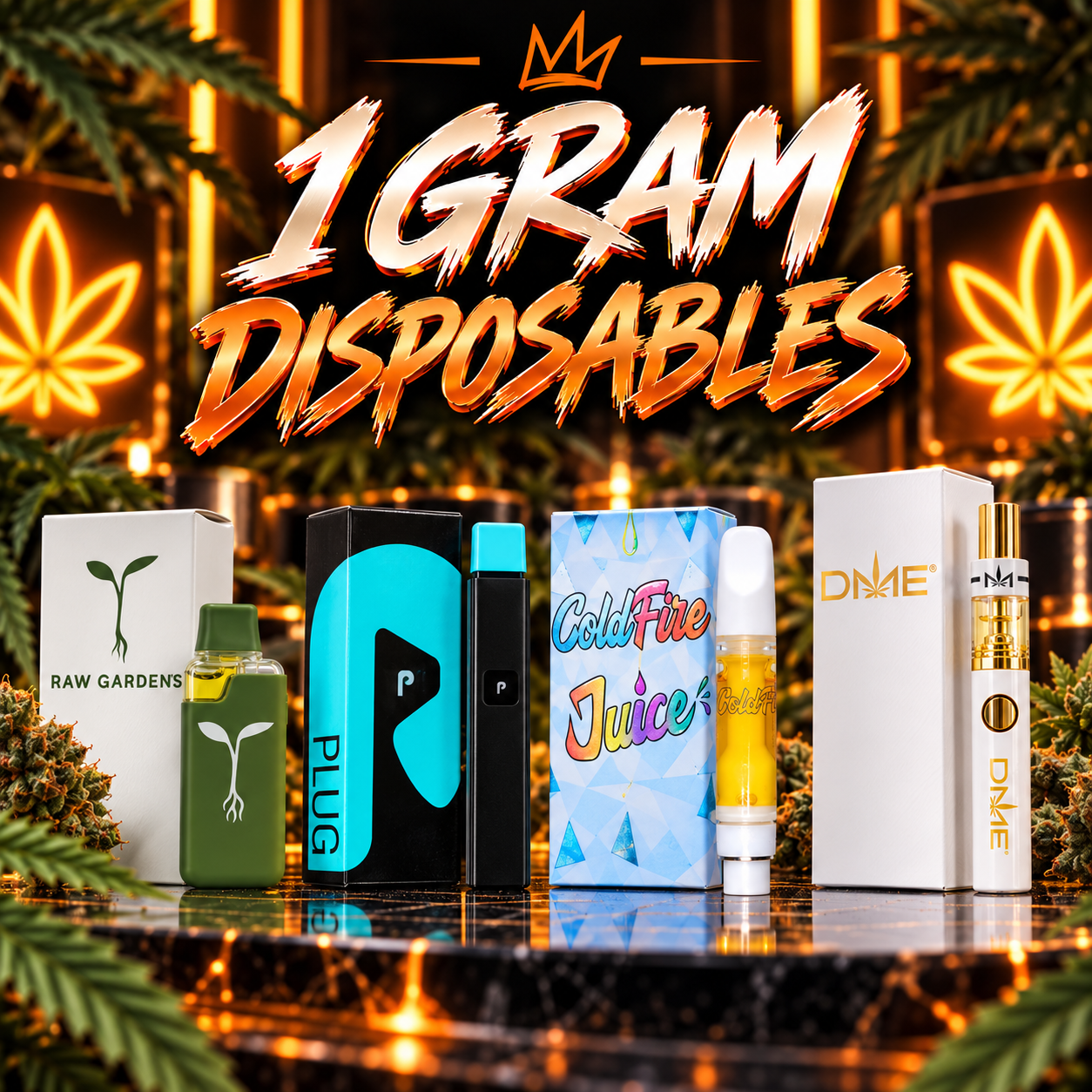 Disposables & Cartridges (1g)