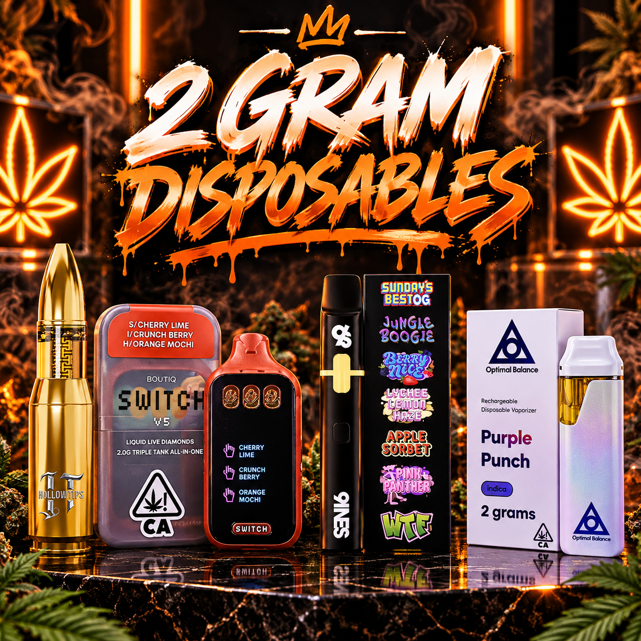 Disposable Vapes (2g)